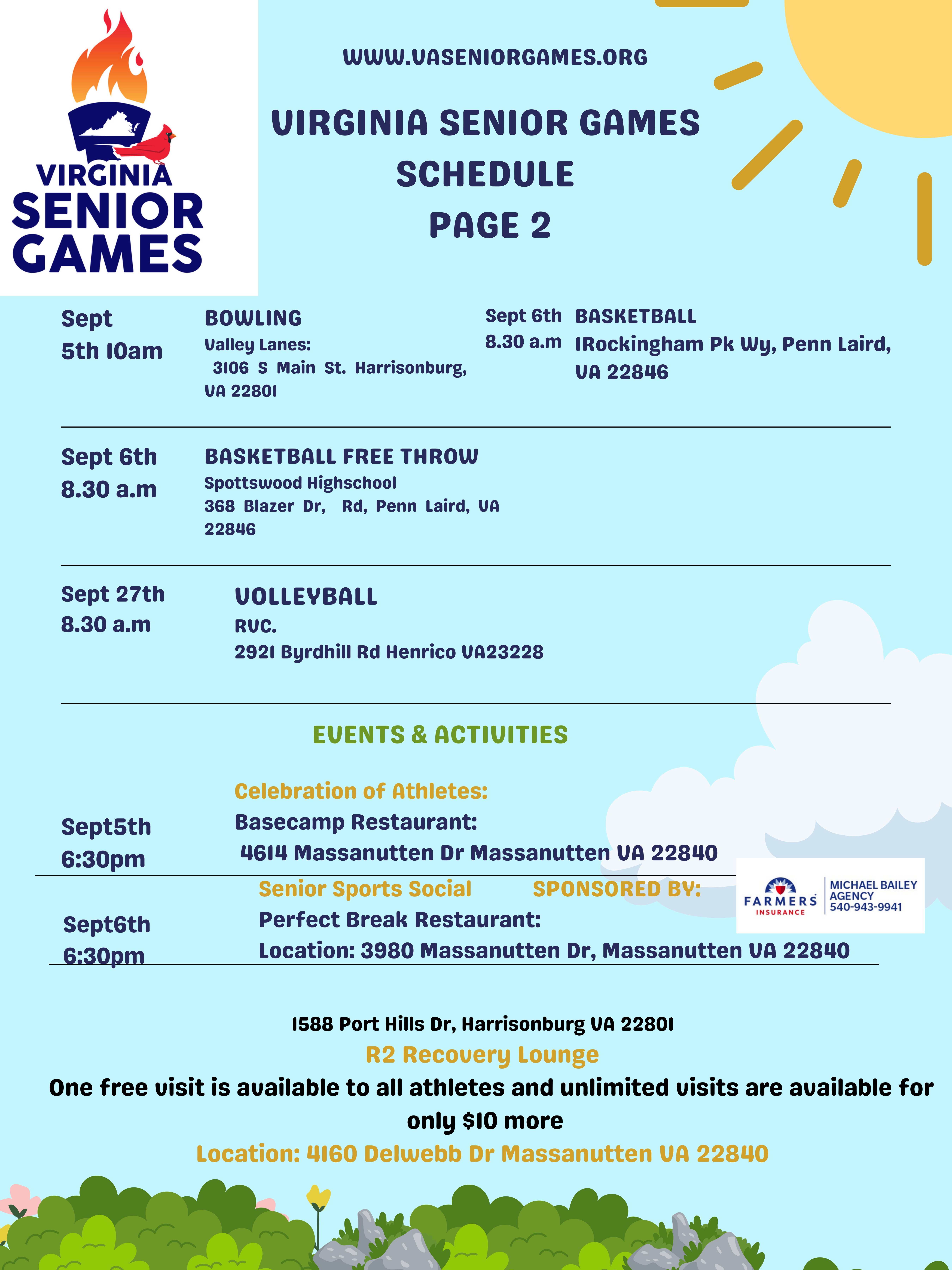 2025 Event Calendar Page 1